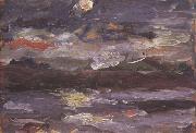 Lovis Corinth The Walchensee in Moonlight (nn02) USA oil painting artist